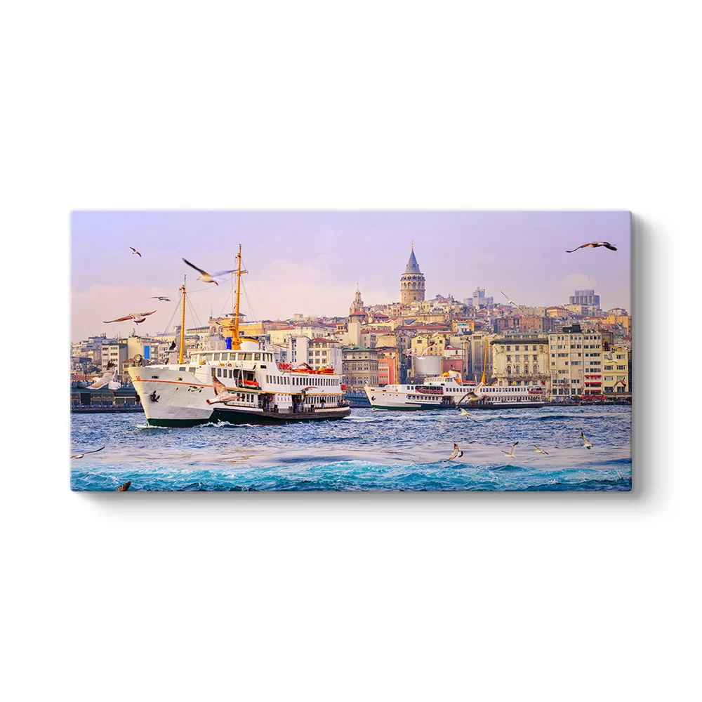 Haliç Manzara Tablosu - Model 5